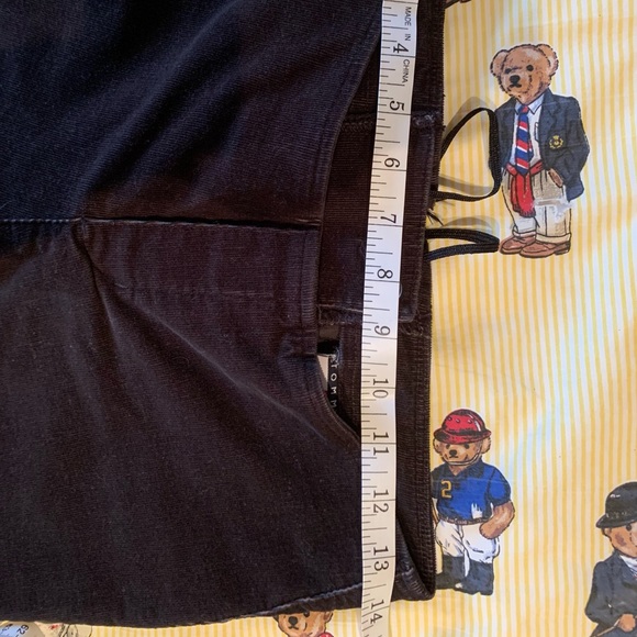 NWOT Vintage Tommy Hilfiger corduroy pants Black, Size 5 - Picture 16 of 16